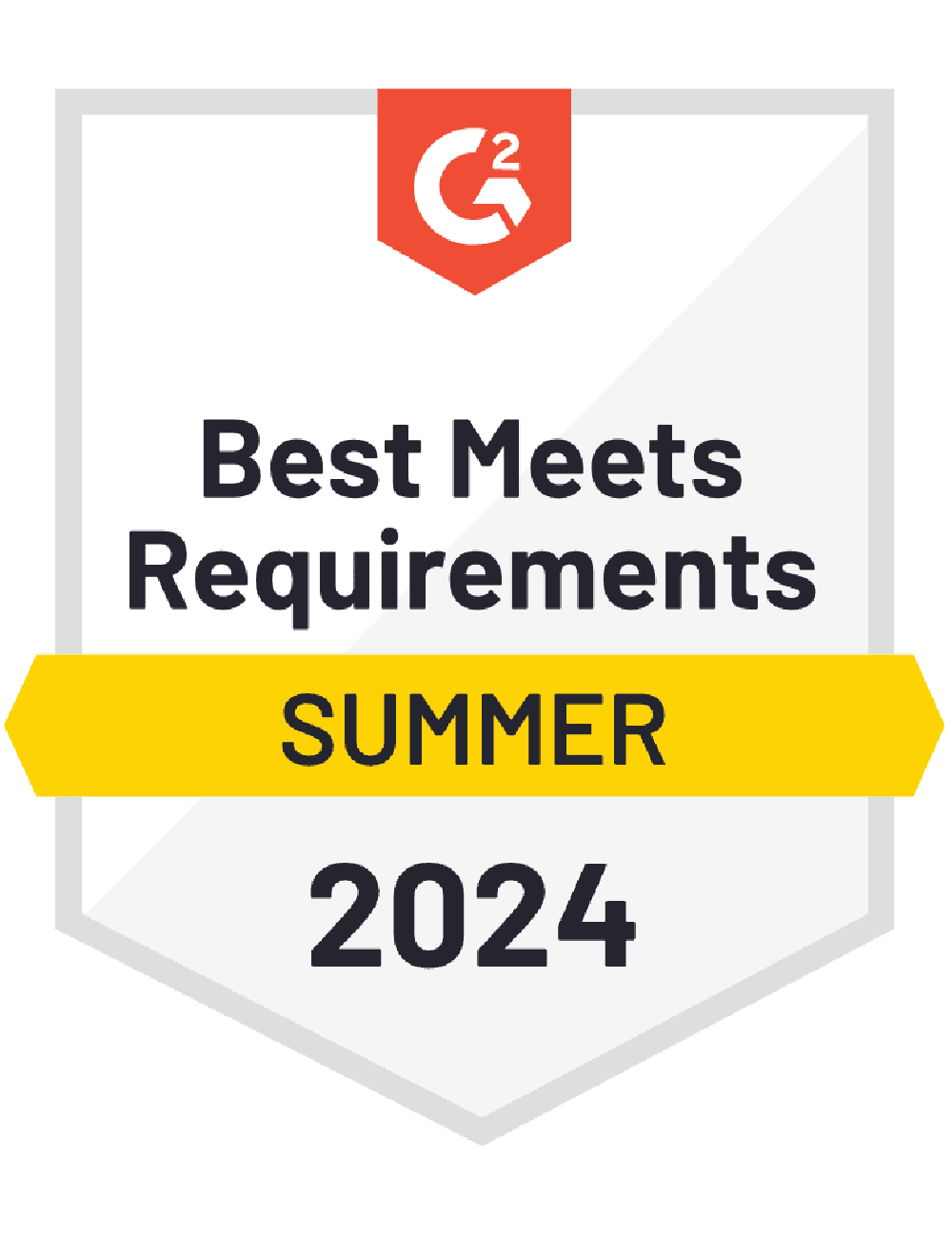 G2 Summer 2024 - Best Meets Requirements